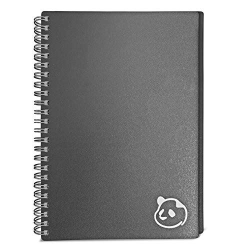 2021 Weekly Planner 2.0 by Panda Planner (Dated - Gray) - 1 Year Monthly Calendar and Weekly Organizer Notebook - Spiral Bound Wire Binding 12 Month Weekly Planner - 8.25