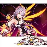 Rompecabezas de 1000 Piezas Houkai Gakuen Herrscher of The Void Rompecabezas de Madera para Adultos Niños Desafío Juguete Tamaño: 75x50 cm