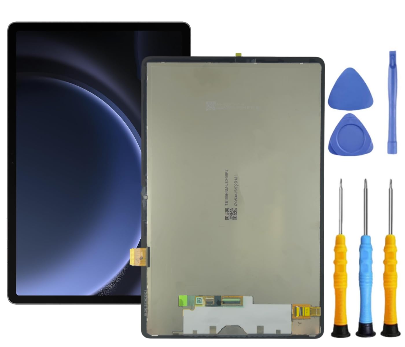 for Samsung Galaxy Tablet S9 FE Screen Replacement for Samsung Tab S9 FE Screen Replacement SM-X518u SM-X510 SM-X516 LCD Display Digitizer Touch Screen Assembly 10.9 inch Black