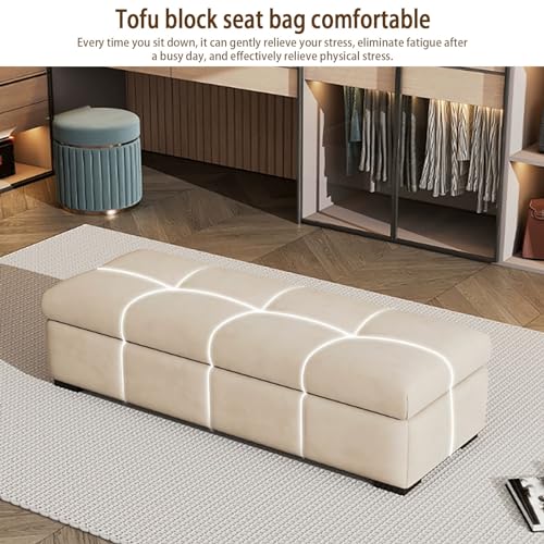 Taburete ideal para tienda de ropa en madera clara y banco funcional 7