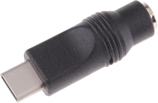 3x DC Power Adapter USB Male to 5.5x2.1mm Female Compact Converter for Charging Electronic Devices Suitable for Laptop Computer Home
