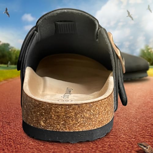 BULLIANT Comfort Clogs Slippers Sandals Nurse Work Shoes Unisex for Men Women with Cushioned Cork-Footbed3