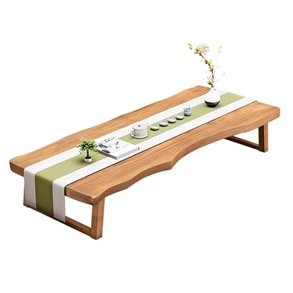 Table basse japonaise pour s'asseoir au sol et pratiquer la méditation