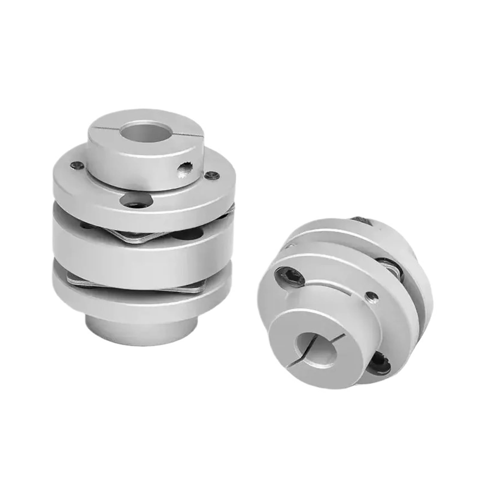 Accouplement à diaphragme à Double bride D34L45 LK3-C34-W, en alliage d'aluminium, 1 pièce(8x10mm)