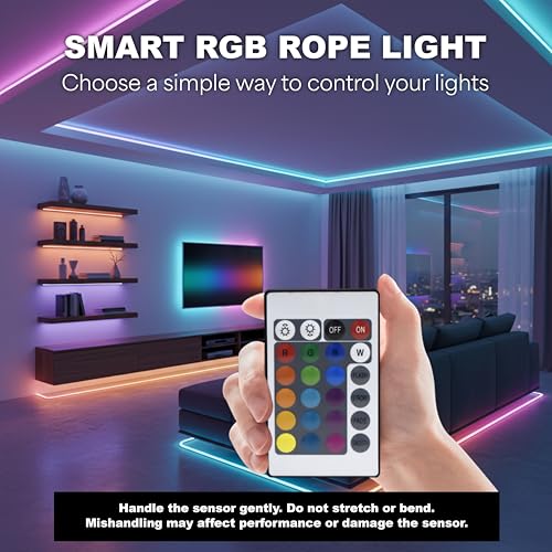 Forus 20M Smart RGB LED Rope Light with Remote RGB - 20 Meter - Image 6
