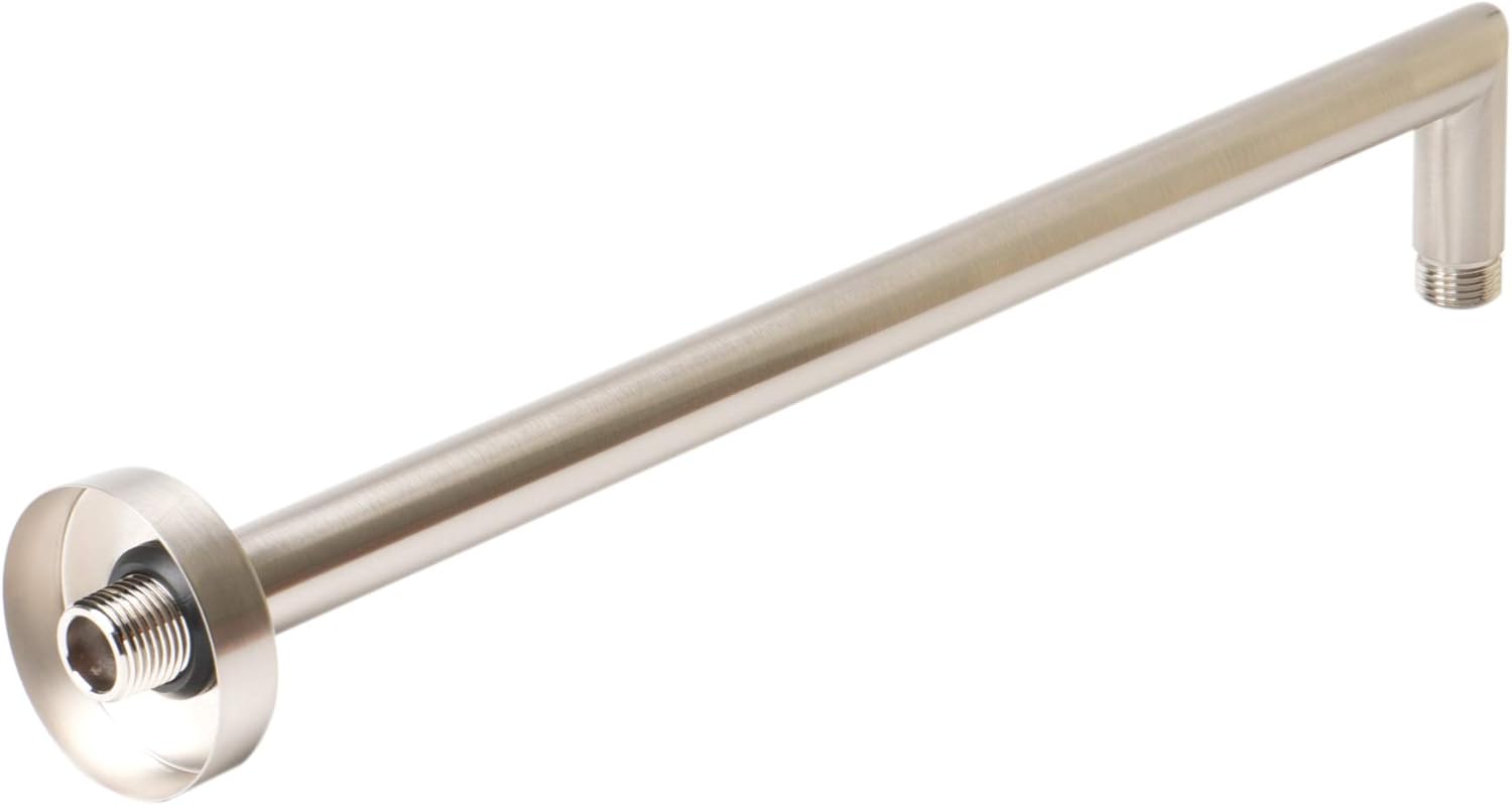 Brushed Nickel Wall Mounted 16" Shower Arm