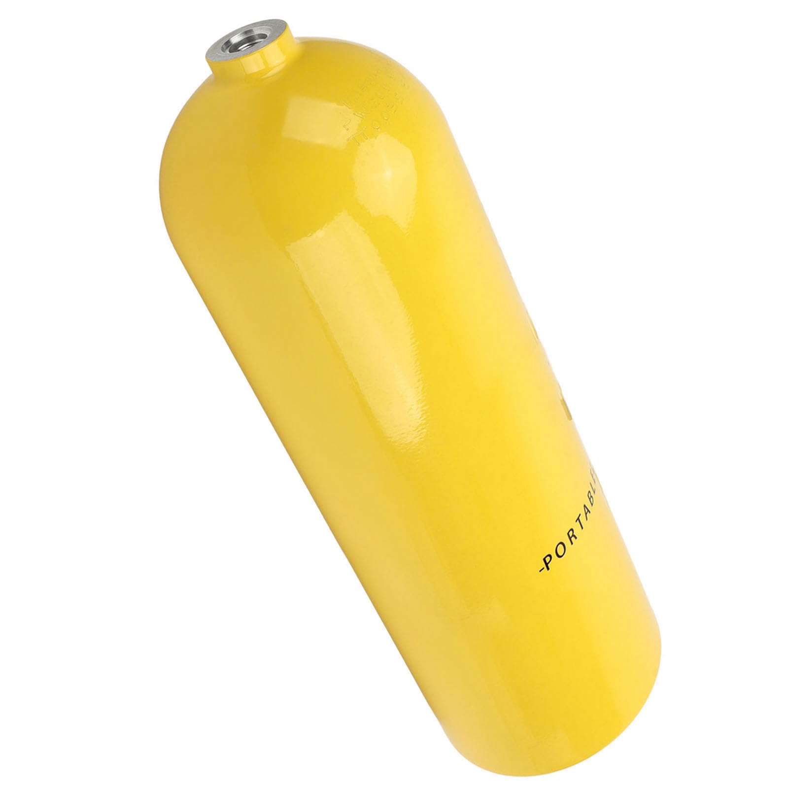 4L Diving, Diving Equipment Diving Large Capacity Aviation Aluminum for Diving Sightseeing (Yellow)