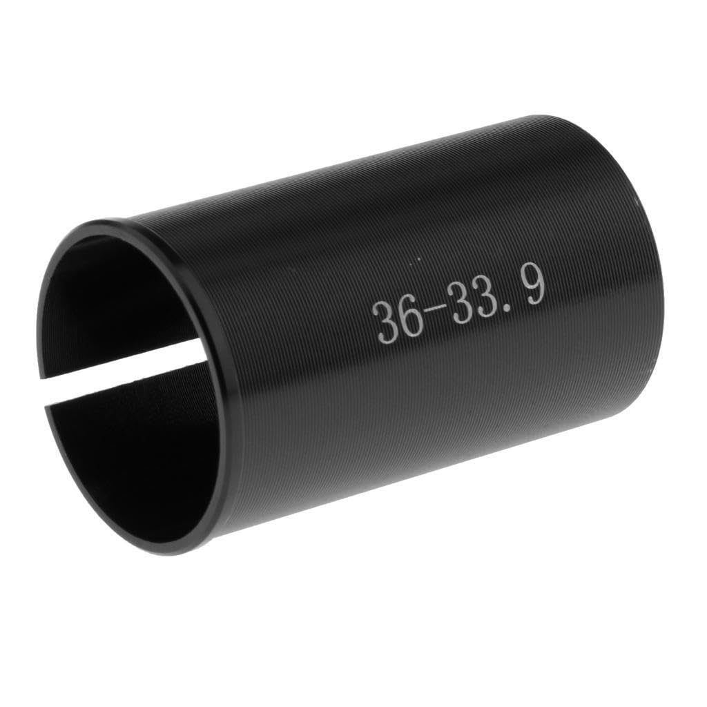 Poxzsfx Black Seatpost Shim 4Mm 8Mm 8Mm 2 To 9 Outstanding Aluminium Suitable For Trail Riding Seatpost Shim 25.4Mm 27. 31. 27.2 To 30.9 High Strength Mountain Road Bike Cover Bushing, 33. To 36
