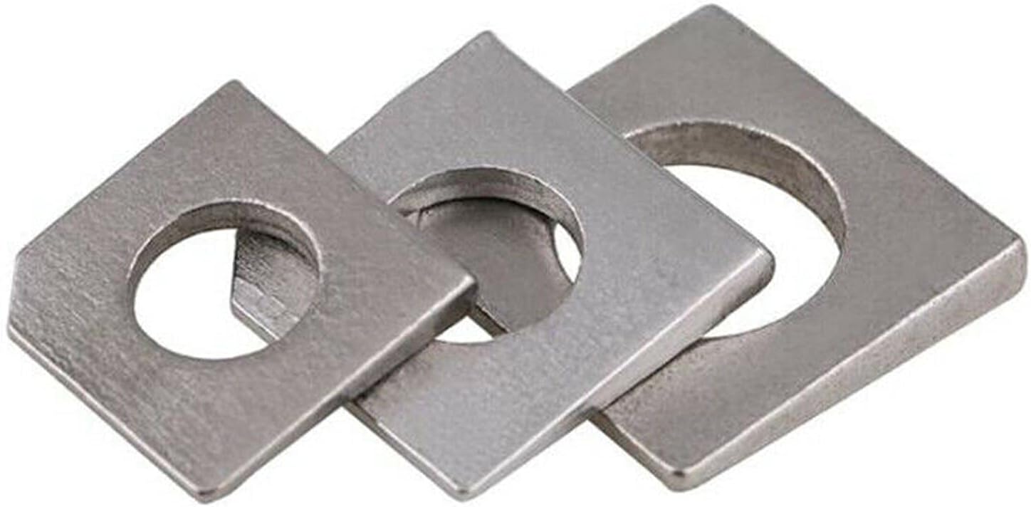 Zkenshanwashers M6M30 Square Bevel Washers 304 Stainless Steel Square