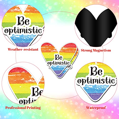 Frienda 16 imanes decorativos para locker con frases motivadoras miniatura 3