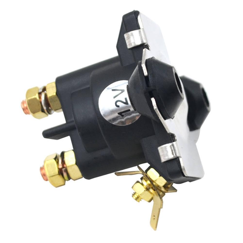 12V 65W Starter Relay 819410000 818997A1 20HP 25HP 40HP 45HP 50HP 55HP 60HP 65HP 70HP 80HP Marine Engine Compatible Automotive Motorcycle Part
