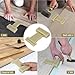 4 in 1Laminate Flooring Tool, Nylon Tapping Block Flooring Tool, Tapping Block for Vinyl Plank Flooring for Laminate Plank and Wood Flooring Installation, Inclined, Barb, U, V, L Slots