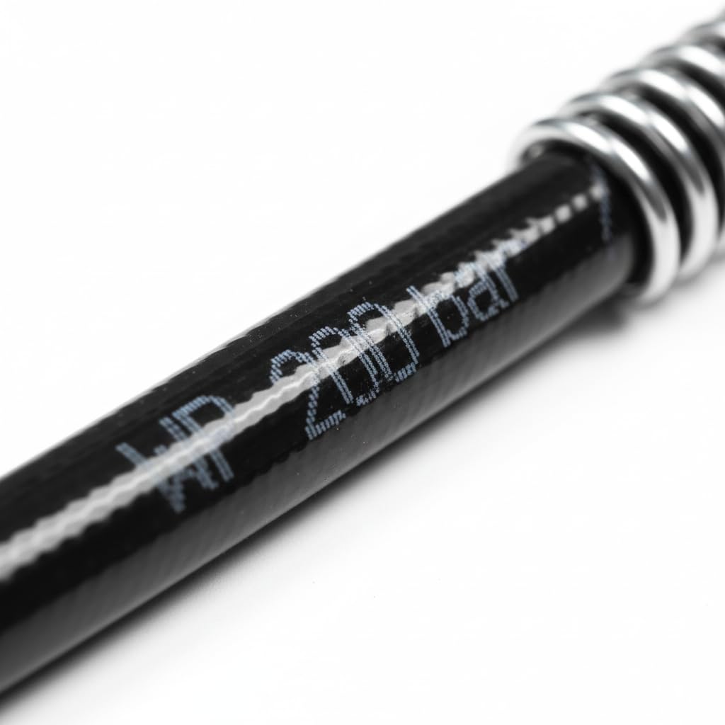 Tubo ad alta pressione per CO² con 2 x W21,8 x 1 1/4", 200 bar
