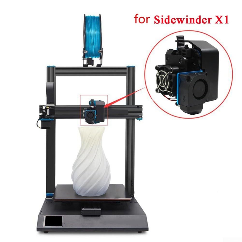 Kit d'extrudeuse de rechange pour artillerie pour Sidewinder X1 avec mécanisme d'entraînement direct et installation complète Hot End