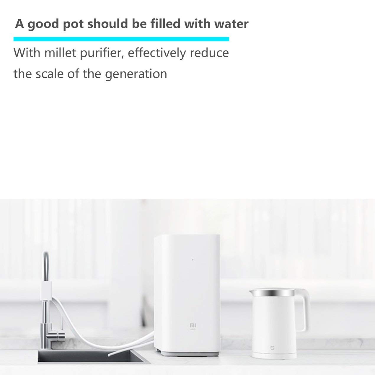 Dooret Xiaomi Mi czajnik elektryczny ze stali nierdzewnej 304 1,5 l 12-godzinny termostat kocioł, aplikacja na telefon komórkowy, ochrona sieci sterowania