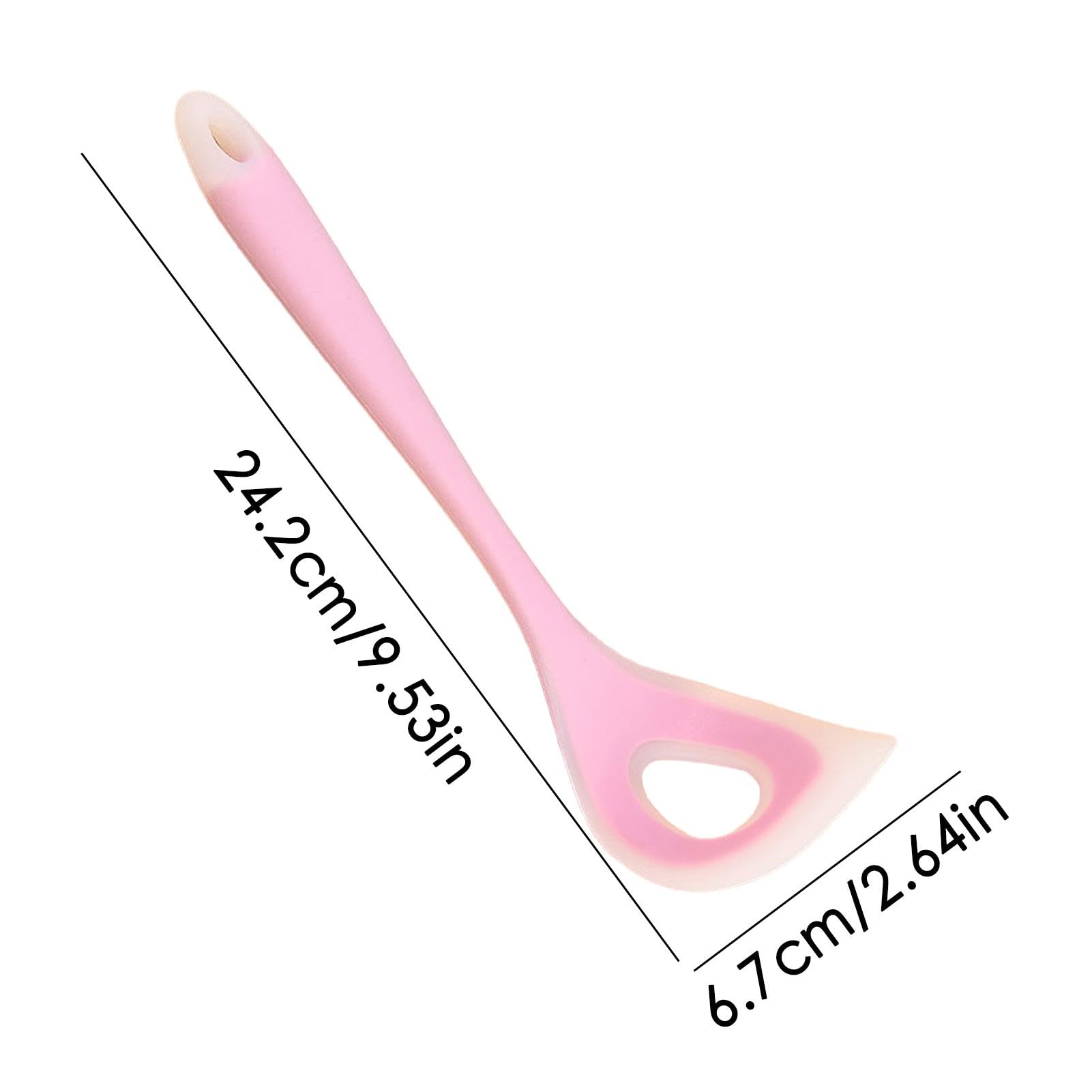 Macchina per polpette in silicone, cucchiaio per polpette antiaderente, 2 pezzi, cucchiaio per polpette di pesce, pratico strumento per polpette con manico