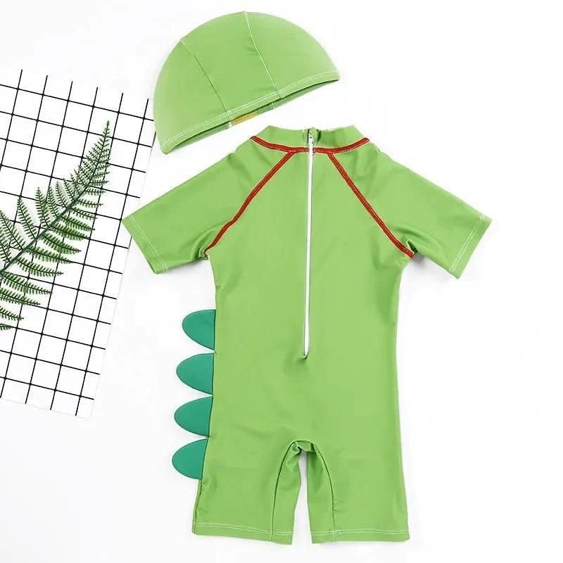 Image of Baby Bucket Swimsuit for Boys | Swimwear with Cap | Swimming Costume | Swimwear and Beachwearr