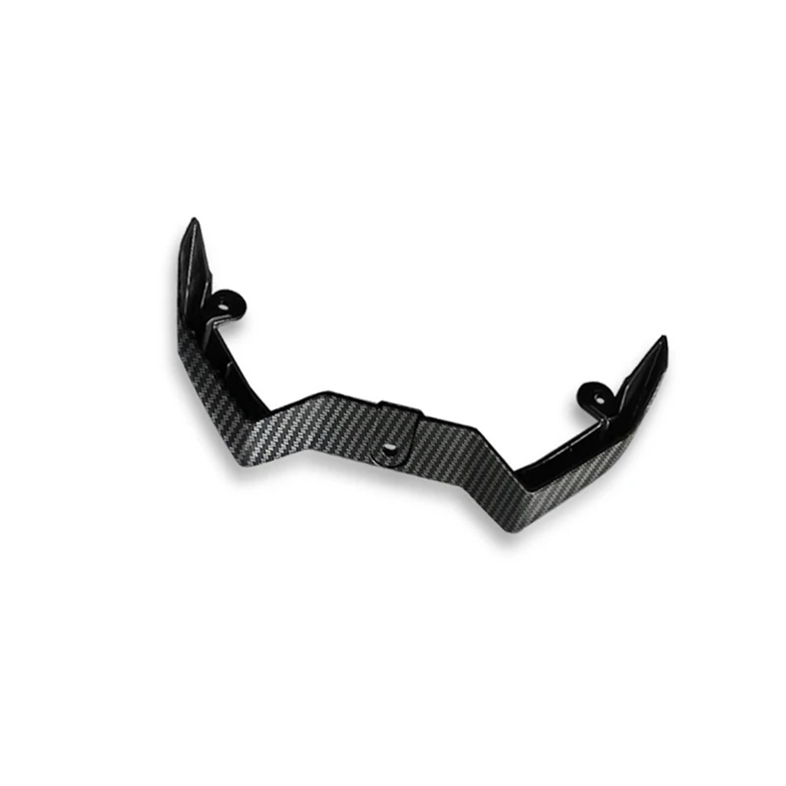 Front Bumper Splitter dachowy Pasuje do YAMAHA MT-07 FZ-07 MT07 FZ07 2018 2019 2020 Osłona aerodynamiczna Winglet przedniego skrzydła Spoiler Owiewka