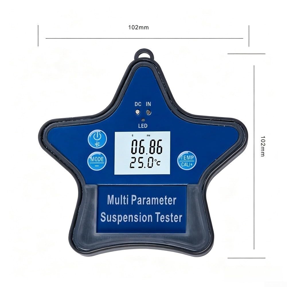 Monitor digital de calidad de agua pH ORP Salinity