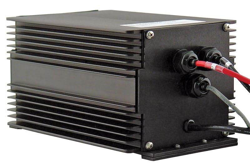 Battery Charger 3-Bank Charger 120 Volt AC Power Supply 3 Step Fully Automatic 35 Amp Charging Current 6.875 Inch Width x 5-3/4 Inch Depth x 14 Inch Height Overall Dimension Waterproof