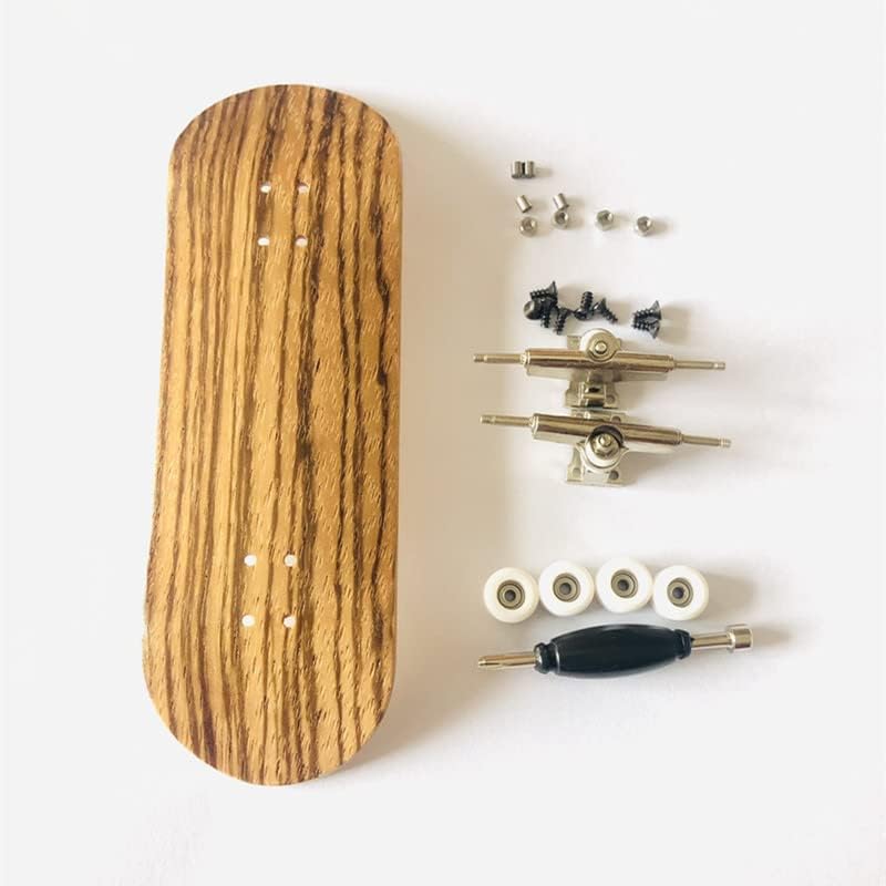 Miniatura 3 de Lently Diapasones hechos a mano profesionales de madera, 98 mmL* 32 mmW (madera de cebra)