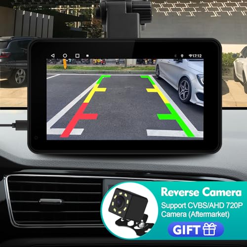 7" HD Portable Wireless Carplay for Car Stereo Touch Screen with Apple Carplay & Android Auto Car Tablet with Backup Camera/Mirror Link/Voice Control/Bluetooth/GPS for All Vehicles by FeirTon - Image 3