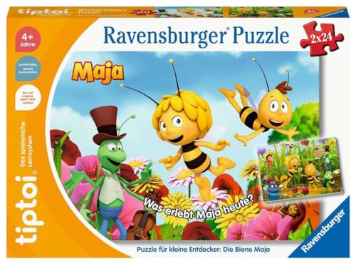 Ravensburger- Abeja Maya tiptoi, Multicolor (00141)