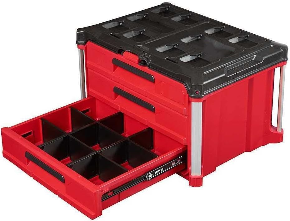 Miniatura 3 de 48-22-8443 Paquete 3 para caja de herramientas duradera con cajón Milwaukee con capacidad de 50 libras