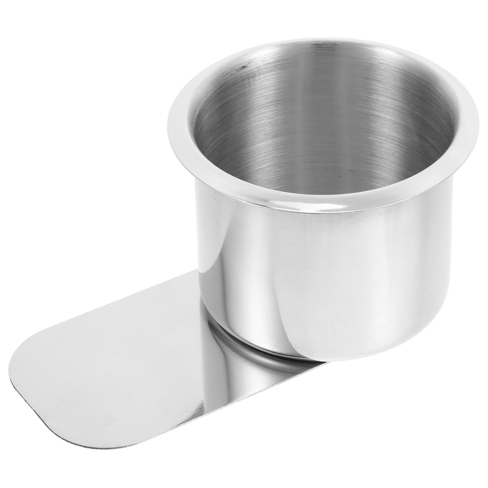 Luxshiny Stainless Steel Cup Holder Drink Holder for Poker Table Gaming Table Cup Mount
