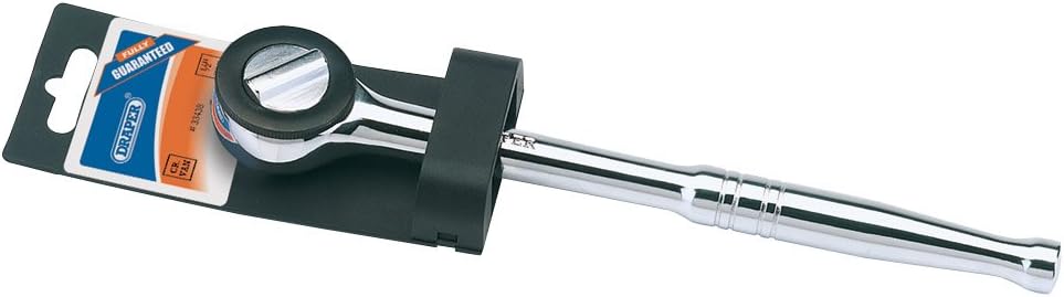 Draper 33438 1/2-Inch Drive Chrome Vanadium Reversible Ratchet
