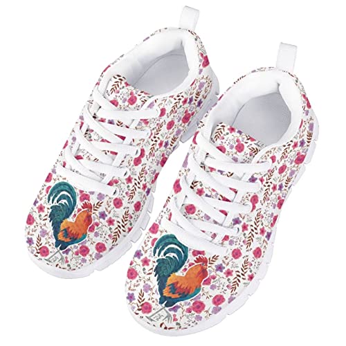 Suobstales Sneakers for Girls Size Tennis Running Shoes Lightweight Breathable Outdoor Walking Shoe Sport Athletic Footwear3