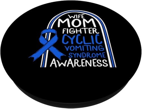 Miniatura 2 de Síndrome de vómito cíclico Esposa Mamá Guerrero CVS Cinta CVS Awa PopSockets intercambiable PopGrip