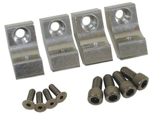 CFR Performance CHEVY SMALL BLOCK ALUMINUM WIRE LOOM BRACKETS FOR CENTER BOLT VALVE COVERS