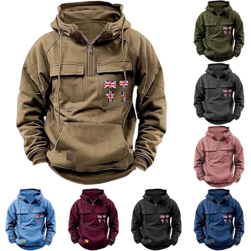 Sudadera rosa para hombre talla M de invierno con forro polar 2