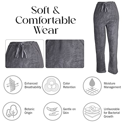 North 15 Girls Classic Soft Cozy Fleece Pajama/Lounge Pants (7-14)4