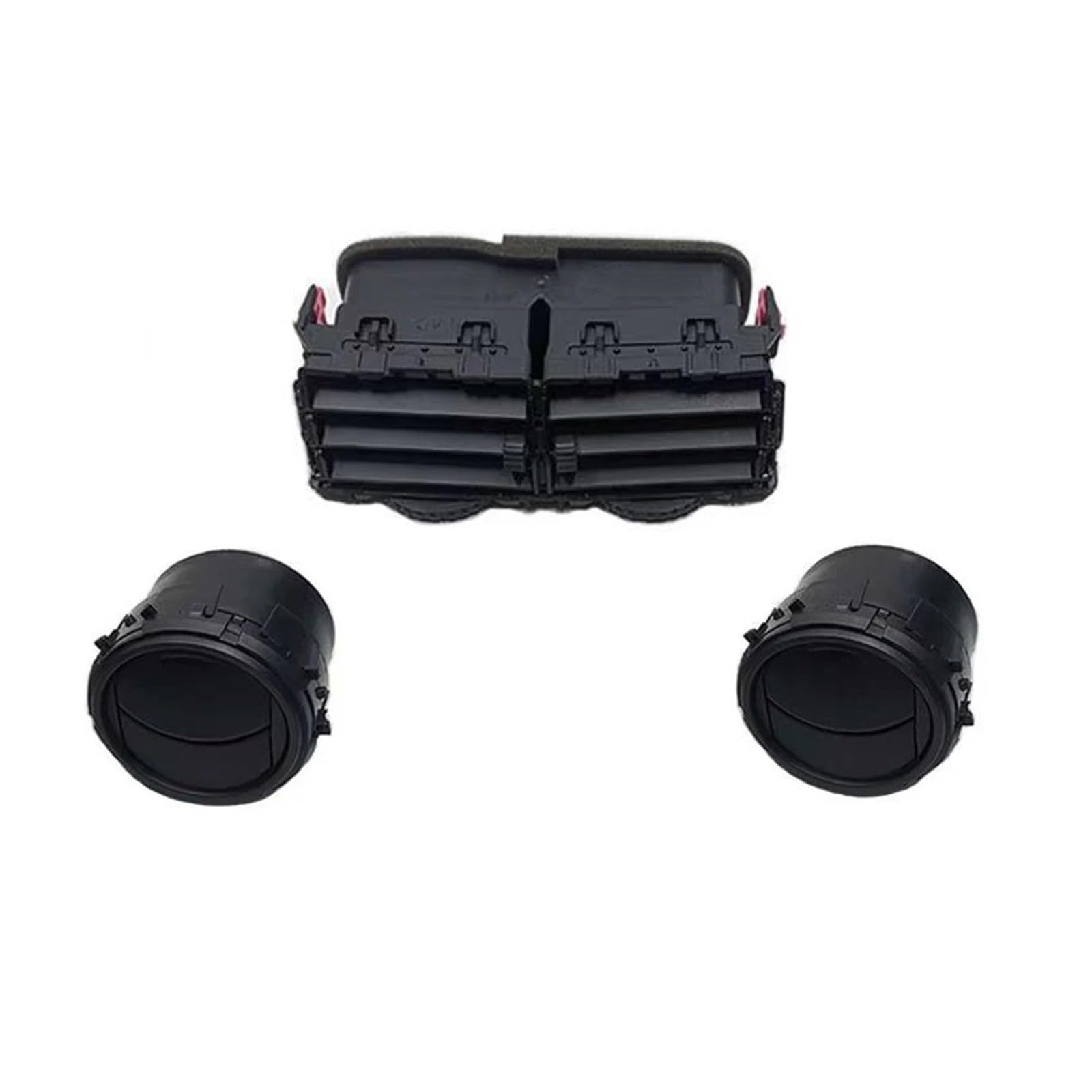 Rejilla de ventilación central para salpicadero de Toyota Yaris 2008-2013 en ABS, 3 piezas 4