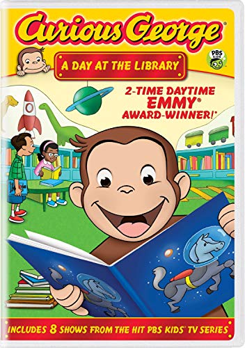 Curious George: A Day at the Library - //coolthings.us