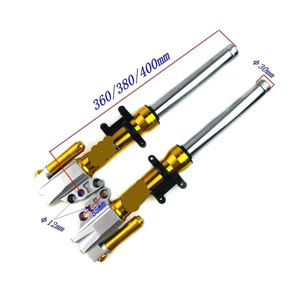 【スライム】MOROHA4＋memorie Motorcycle Shock Absorber Universal 27/30 core 360 to 400mm
