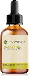 Óleo vegetal puro natural de Macadâmia - 50 ml