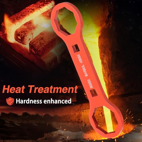 Image of EVRBUL Motorcycle Fork Cap Wrench 46mm / 50mm Dirt Bike Fork Cap Tool compatible with Suzuki RMZ 250 450 RM250 CRF 250R 450R 450X