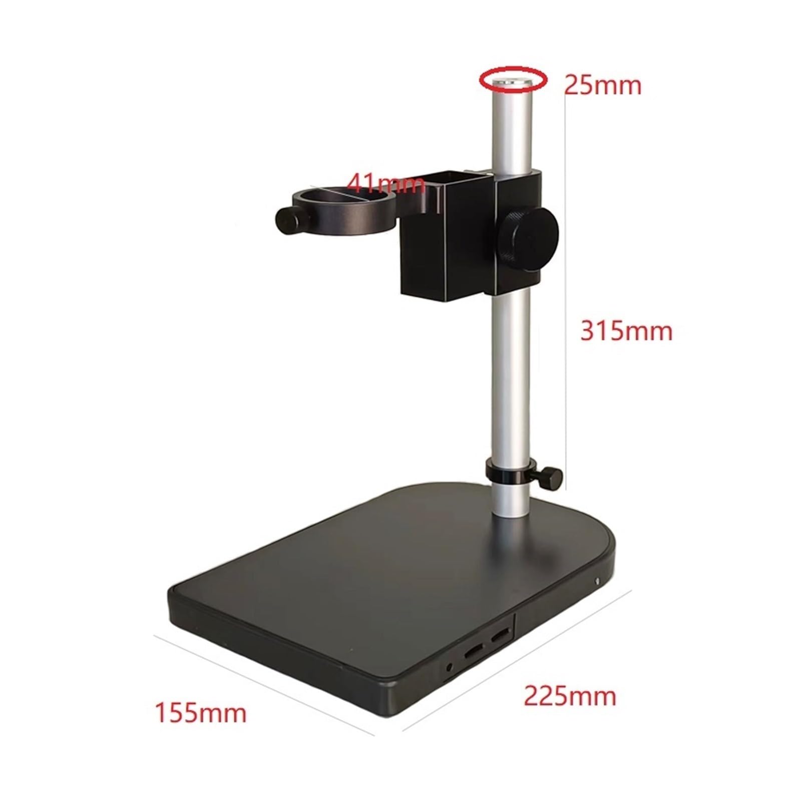 Przemysłowy Mikroskop Cyfrowy O Rozdzielczości 51 Mp Z Kamerą Hdmi, 130-Krotnym Zoomem, Obiektywem C-Mount, Pierścieniową Lampą Led Usb Do Napraw I Lutowania.,Full set-02