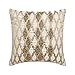 The HomeCentric Dekoracyjny Beżowy Poszewka, 60 x 60 cm Żakard Poszewka na poduszkę, Poszewka na poduszkę z, Geometryczny Poszewka na poduszkę, Nowoczesny Poszewka - Arella