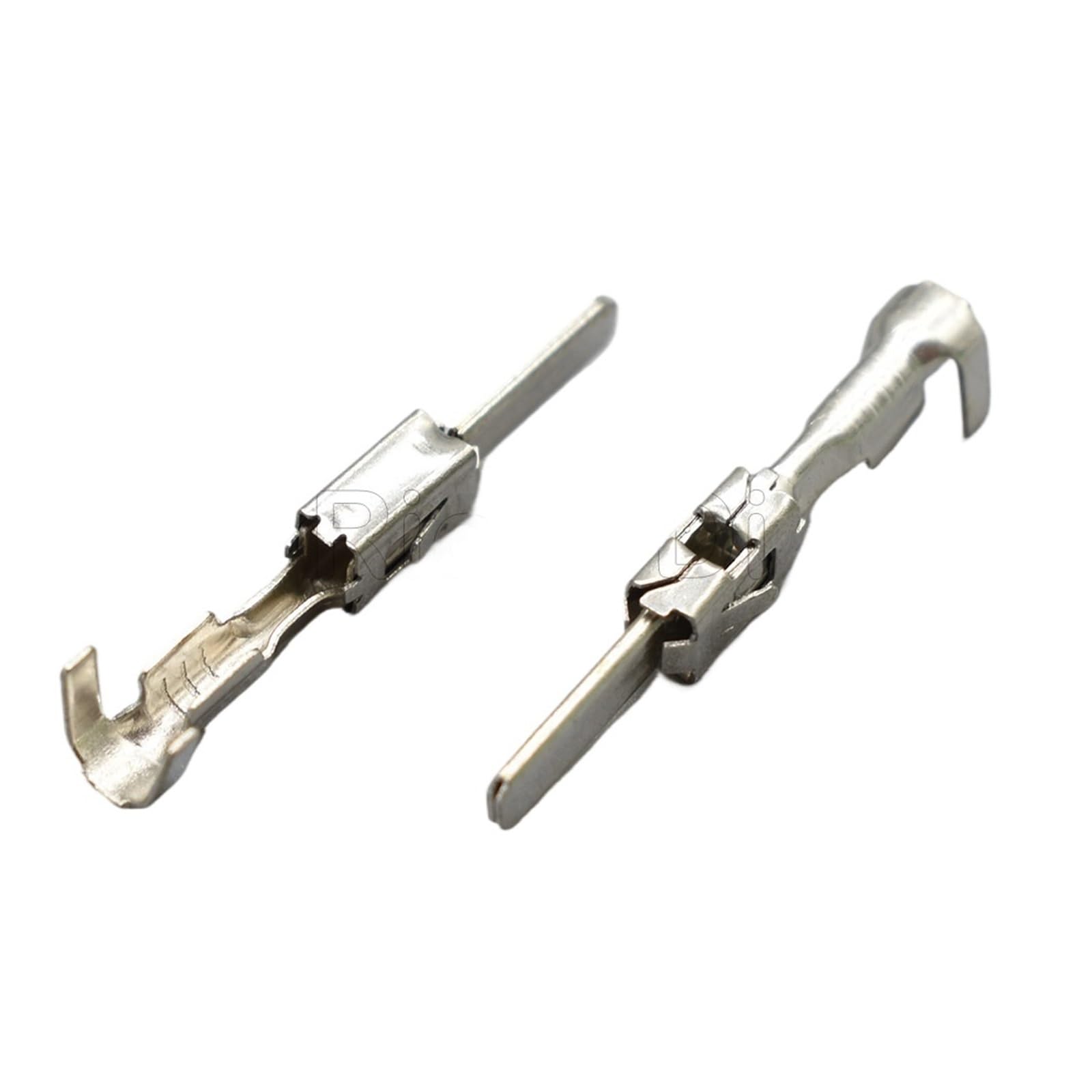 NSIXSURIM 100Pcs 2-964296/964300-1 Male Electrical Car Wire Harness Connector Crimp Terminal DJ615B-2.8 * 0.8A
