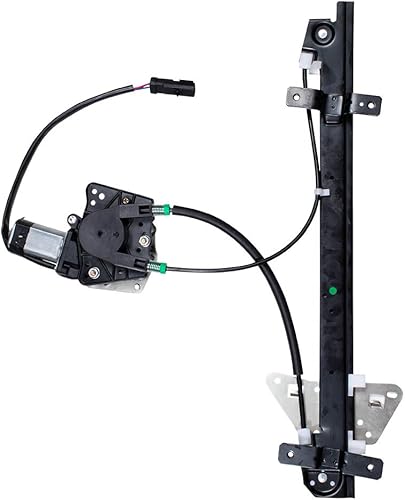 Miniatura 2 de Brock Elevalunas eléctrico delantero del conductor de repuesto con conjunto de motor compatible con camioneta Dakota Quad Cab 2000-2004 Durango