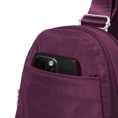 Image of Baggallini Double Zip Mini Sling