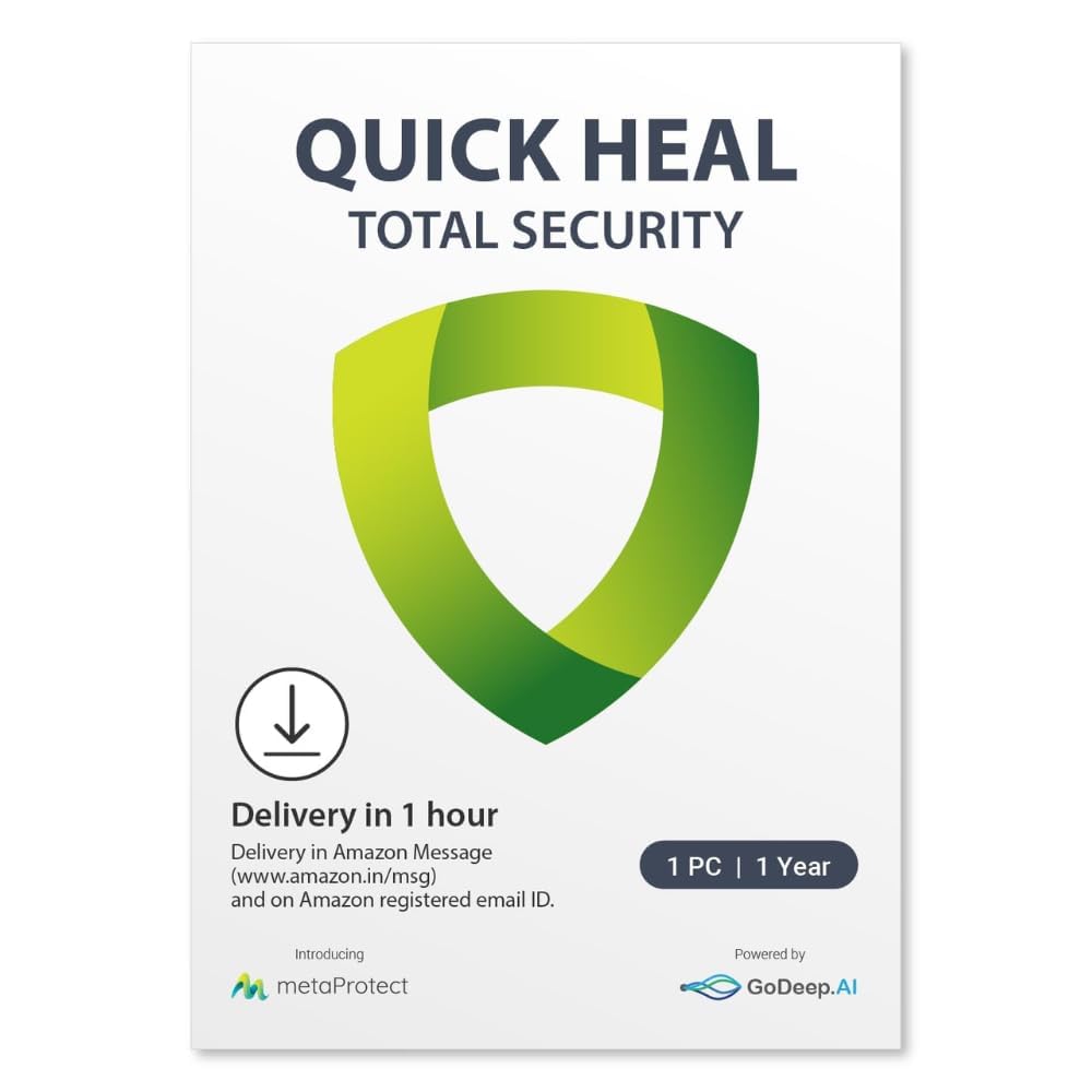 Quick Heal Total Security - 1 PC, 1 Year (Email Delivery in 2 hours- No CD) — Amazon image 2
