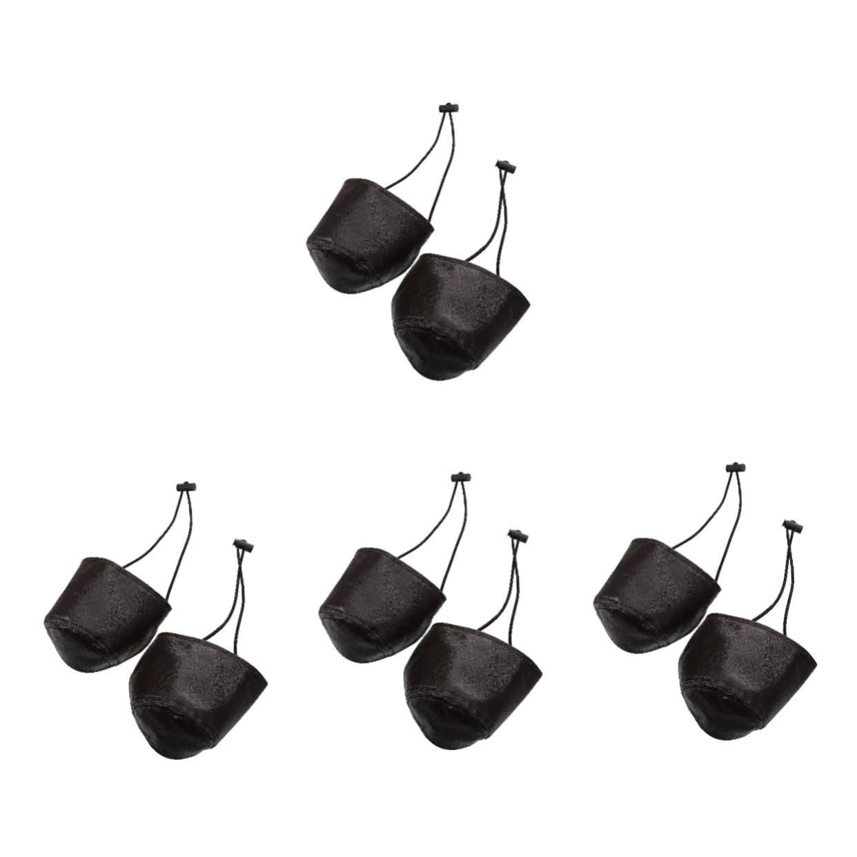 Didiseaon 8 Piezas cubierta del talón accesorios de coche accesorios para coche cubiertas de zapatos de para zapatos protección del calzado de tacones PU