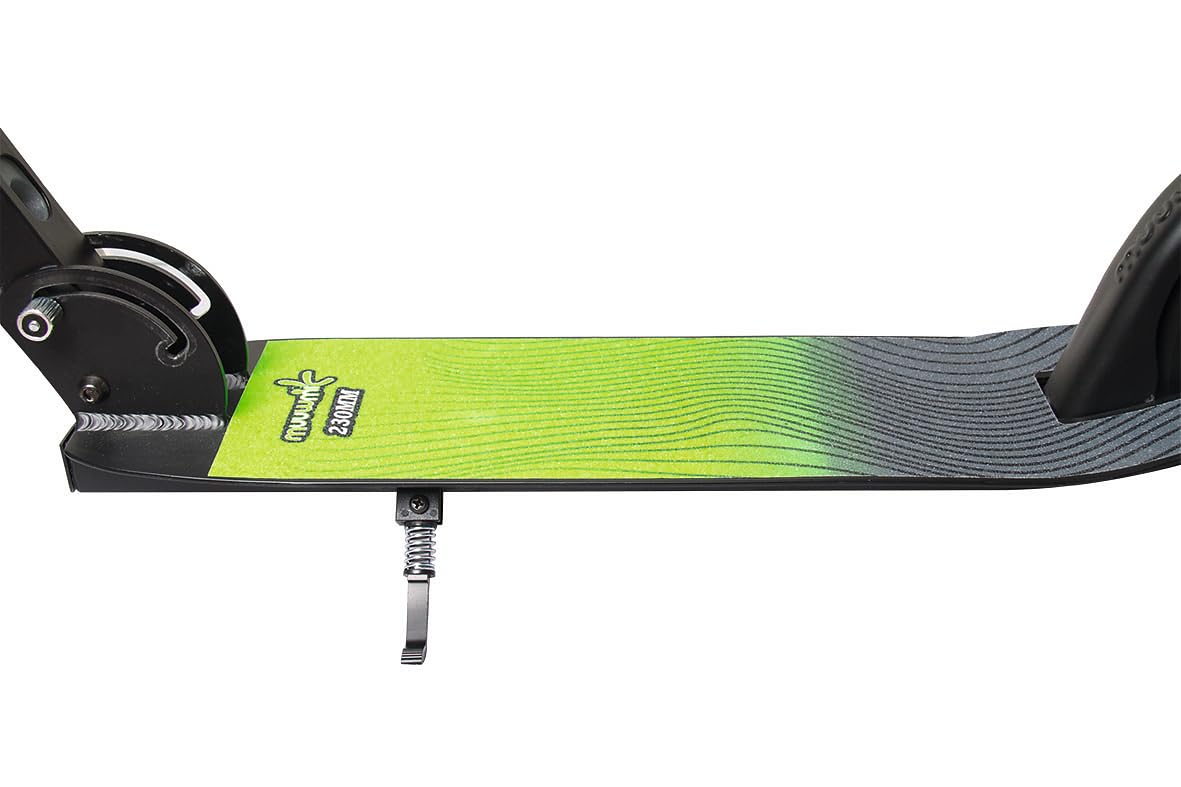 muuwmi Aluminium Scooter Pro – Tretroller, 230/205 mm, ABEC 7, GS-geprüft, höhenverstellbar, XL-Deck, BMX-Lenker