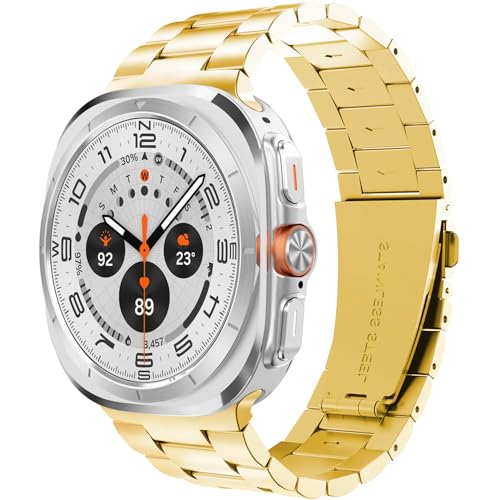 Bracelet Samsung Galaxy Watch Ultra 47mm en acier robuste et finitions maillons