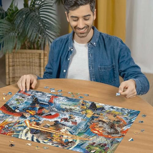 Puzzle Ravensburger DC Collector's Edition Superman 1000 Piezas para Adultos - Modelo 12000245 miniatura 3